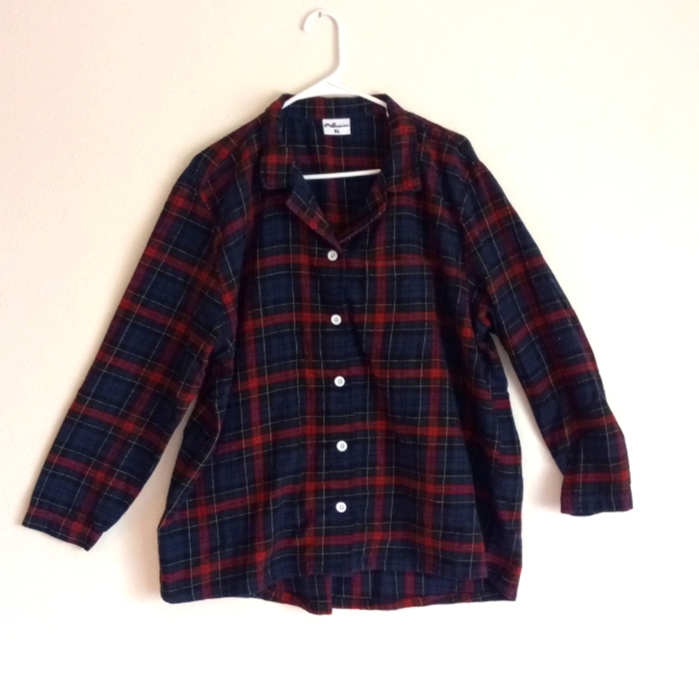 My Sleepwear XL Red and Green Plaid lounge/PJ set